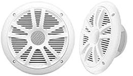 BOSS Audio Systems MR6W 180 Watt (Per Pair), 6.5 Inch, Full Range, 2 Way Weatherproof Marine Speakers (Sold in Pairs)