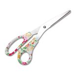 VIBRANZ-LAB Sissors for Office Scissors Heavy Duty Scissors for Office Craft Scissors Kids Desk Accessories School Supplies 8" Multipurpose Home Office Art Sewing Sharp Blades Comfort-Grip Sturdy
