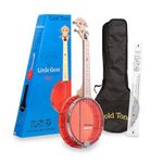 Gold Tone Little Gem Ukulele Banjo with Bag - Ruby