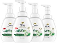 Dove Foaming Hand Wash 4 Count Aloe & Eucalyptus Protects Skin from Dryness, More Moisturizers than the Leading Ordinary Hand Soap, 10.1 oz