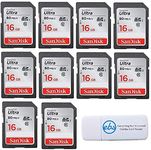 SanDisk Ultra 16GB (10 Pack) Class 