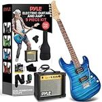 Pyle Electric Guitar Kit with Amp, 