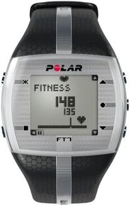 Power Systems Polar FT7 Heart Rate Monitor, Exercise Training Watch, Black/Silver (92018)