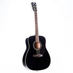 Yamaha F370 Full Size Steel String Acoustic Guitar - Traditional Western Body - Classic Black