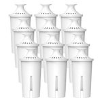 Waterdrop TÜV SÜD, NSF Certified Filter Cartridge, Replacement for Brita® Classic OB03, Mavea® 107007, 35557, PearlCo®, Aqua Optima® RUF916 Water Jug (12)