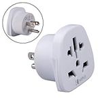 US USA, Japan Japanese Adapter Travel Type B Plug to UK, AUS Australia, EU Europe European, China, Asia, Thailand, Ireland to American Adaptor Universal Worldwide Socket International 3 Pin Prong