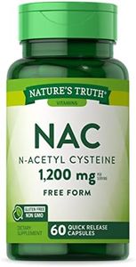 Nature's Truth Nac N-Acetyl Cystine 600 mg Extract, 60 Count