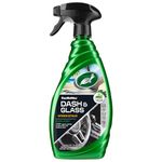 Turtle Wax Dash & Glass Interior Detailer 680ml | Streak-Free Dashboard & Glass Cleaner with UV Protection & Non-Greasy Finish | Car Interior Cleaner | Dashboard polish