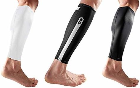McDavid True Compression Leg Sleeve (Black, Large)