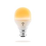 LIFX Mini Day and Dusk [B22 Bayonet Cap] Wi-Fi Smart LED Light Bulb Adjustable, Dimmable, No hub required, Compatible with Alexa, Apple HomeKit and The Google Assistant