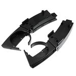 X AUTOHAUX 1 Pair Dashboard Cup Holder Left 51457070323 Right 51457070324 Side Expander Insert for BMW Z4 2003-2008 Adjustable Foldable Car Drink Holder