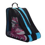 Unisex Roller Skate Bag Breathable Ice Skate Bag Oxford Thickened Inline Skate Bag with Adjustable Shoulder Strap for Kids and Adults