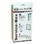Sebo Airbelt K2 Kombi & K3 Canister Vacuum Cleaner Service Box 8 Pk Genuine Part # 6695ER, 6695AM