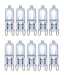 Philips halogen pack of 10 G9 halogen capsule 28 W=40 W warm white 370lm 8718291204268EcoHalo 2800 Kelvin halogen burner.