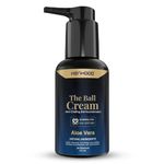 MENHOOD Ball Preserver/Ball Cream |Anti-Chafing Balls Moisturizer for Men|Sweat Defense & Odor Control | Prevents From Irritation & Itching | Intimate Care Aloe Soothing Cream|Dermatologically Tested (Pack of 1)