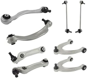 BINB ROAD Front Lower Forward & Rearward Control Arm + Front Upper Control Arms Suspension Kit Compatible BMW 5 7 Series F01 F02 F07