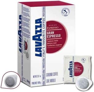 150 Cialde Caffe' Filtro Carta 44Mm Lavazza Gran Espresso Classico Tostatura Media