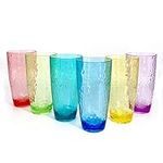 26-Ounce Large Acrylic Glasses Plas