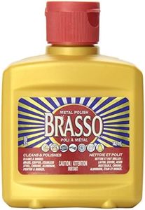 Brasso, Metal Polish, Cleans and Polishes - Brass Bronze Copper Stainless Steel, 142 ml
