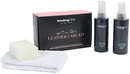 Handbag Care Kit for Leather - Cleaner & Protector for use on Hangbags, Luggage, Shoes, Boots and Leather Clothing
