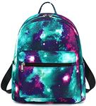 Bluboon Girls Mini Backpack Womens Small Backpack Purse Teens Cute Casual School Bookbag, Galaxy, Travel Backpacks