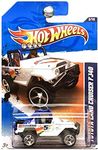 Hot Wheels 2011 Toyota Land Cruiser FJ40 White with Chrome OR5SP Wheel #133/244