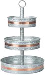 Ilyapa Galvanized Three Tier Servin