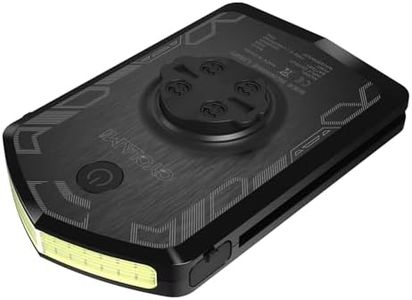 KYCO - Lumière Avant pour vélo, Compatible compteurs Garmin/Wahoo/iGPSPORT - 120 Lumens - 5 Modes d'éclairage - Léger 112 g - Batterie Haute capacité jusqu'à 70 h - Recharge USB