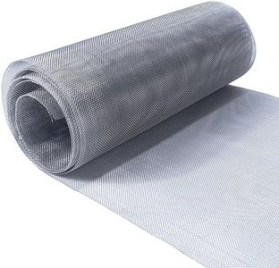 Wire Mesh Roll 11.8 in X 9.84 Ft 20 Mesh 304 Stainless Steel Woven Wire Screen Mesh Never Rust，Pest Rat Mesh for Preventing Rats Squirrel and Mouse Access TXZWJZ