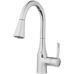 Aqua Vista 24-K81COS-CH-AV Hands-Free Motion Sensor Touchless Kitchen Sink Faucet, Pull-Down Polished Chrome 1