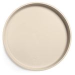 DogBuddy Dog Food Mat - Waterproof Dog Bowl Mat, Silicone Dog Mat for Food and Water, Pet Food Mat with Edges, Nonslip Dog Feeding Mat, Dog Food Mats for Floors, Puppy Supplies (White Sand)