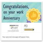 Congratulations (Work Anniversary) - Amazon Pay eGift Card