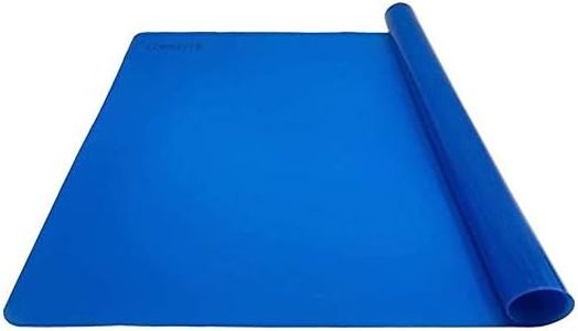 Extra Large 24"x 20" Silicone Baking Mat Multipurpose Nonstick Pastry Mat Heat Resistant Nonskid Table Mat Countertop Protector(Extra Large Size, Blue)