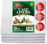 HA SHI Bird Cage Liner - 120 Acid-Free Newsprint Sheets, 31" x 21.5", 5.5 lb - Perfect for Packing, Pet Cages, Non-Toxic & Safe for Birds, Ideal for Crafts, Shipping, Moving