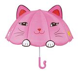 Kidorable Kids Lucky Cat Umbrella, Pink, One Size