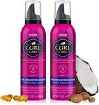 HASK CURL CARE Curl Enhancing Mousse Bundle - Vegan, Cruelty-Free, Color Safe, Gluten-Free, Sulfate-Free