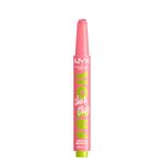 NYX PROFESSIONAL MAKEUP, Fat Oil Slick Click, Balm in a stick, Infused with nourishing oils, High shine finish - Clout (Pink)