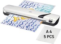 GBC Inspire+ A3 Laminator Machine, Hot & Cold Laminator A3 With Laminating Pouches, Compact & Stylish Design, with Starter Pack of Pouches, 4 Minute Warm Up, Laminate From ID Card To A3 Size White