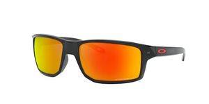 Oakley Men's OO9449 Gibston Square Sunglasses, Black Ink/Prizm Ruby Polarized, 60 mm