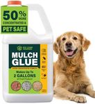 ECO LIVING SOLUTIONS Mulch Glue for Landscaping - Rock & Gravel Binder | Spray Glue for Paver Sealer | Landscape Glue for Mulch & Pebbles | Pet Safe & Plant Safe - 1 Gallon