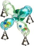 JW Bird Toy Quad Pod Rattling Spinn