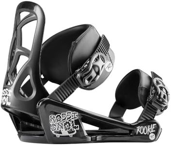 Rossignol - Fixations De Snowboard Rookie S - Mixte - Taille Unique - Noir
