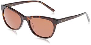 DKNY DK502S Sunglasses, 237 Dark Tortoise, 53