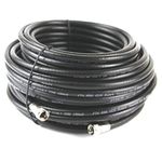 Kathiriya 3ghz 75 Ohm Coaxial RG-6 Direct TV Dish Network Digital Cable Tv Video Cable, with HD Signal Compression Ready Wire not for CCTV Surveillance Camera (40 meter)
