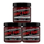 MANIC PANIC Vampire Red Hair Dye Classic 3 Pack