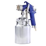 ORAZIO Air Paint Spray Gun, 1000ml Capacity 1.8mm Copper Nozzle Professional Quality Heavy Duty High Pressure Large Volume Suction Feed Cars Trucks Furniture Painting Gun 221261A