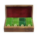 Organic India Super Deluxe Wooden Gift Box, 100 Infusion Bags