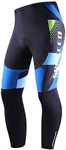 sponeed Cycle Pants Men Long Sleeve Winter Bike Shorts Cycling Clothes Padding Bicycle Wear US XL Multi