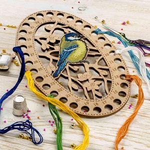 Wonderland Crafts Blank for Embroidery with Thread on Wood FLHW-014