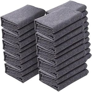 VEVOR Moving Blankets, 1829 x 1372 mm, 12 kg/dz Weight, 12 Pack, Professional Recycled Cotton Packing Blanket, Large Heavy Duty Shipping Mover Pads Perfect for Protecting Furniture, Floors, Appliances